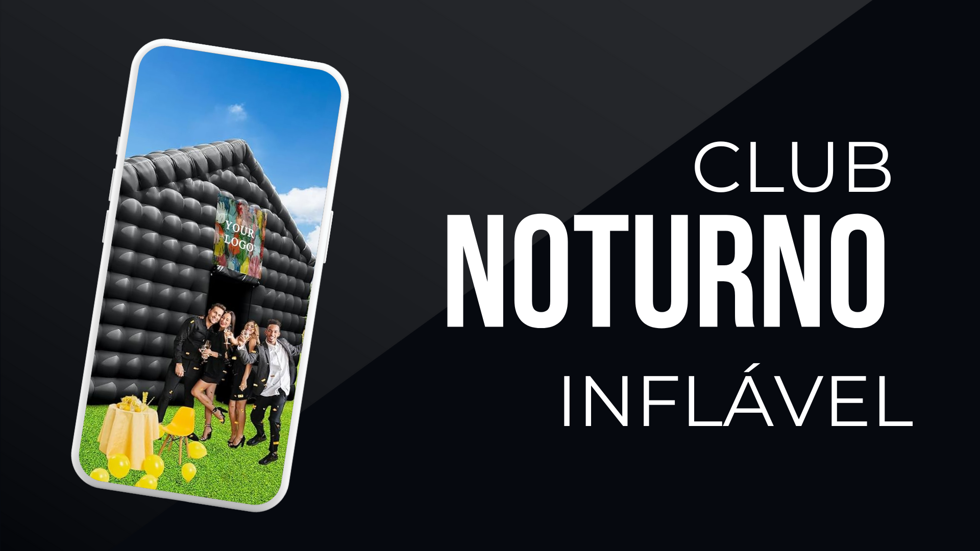 Club Noturno Inflável